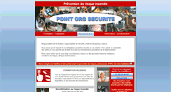 Desktop Screenshot of formation-incendie.org